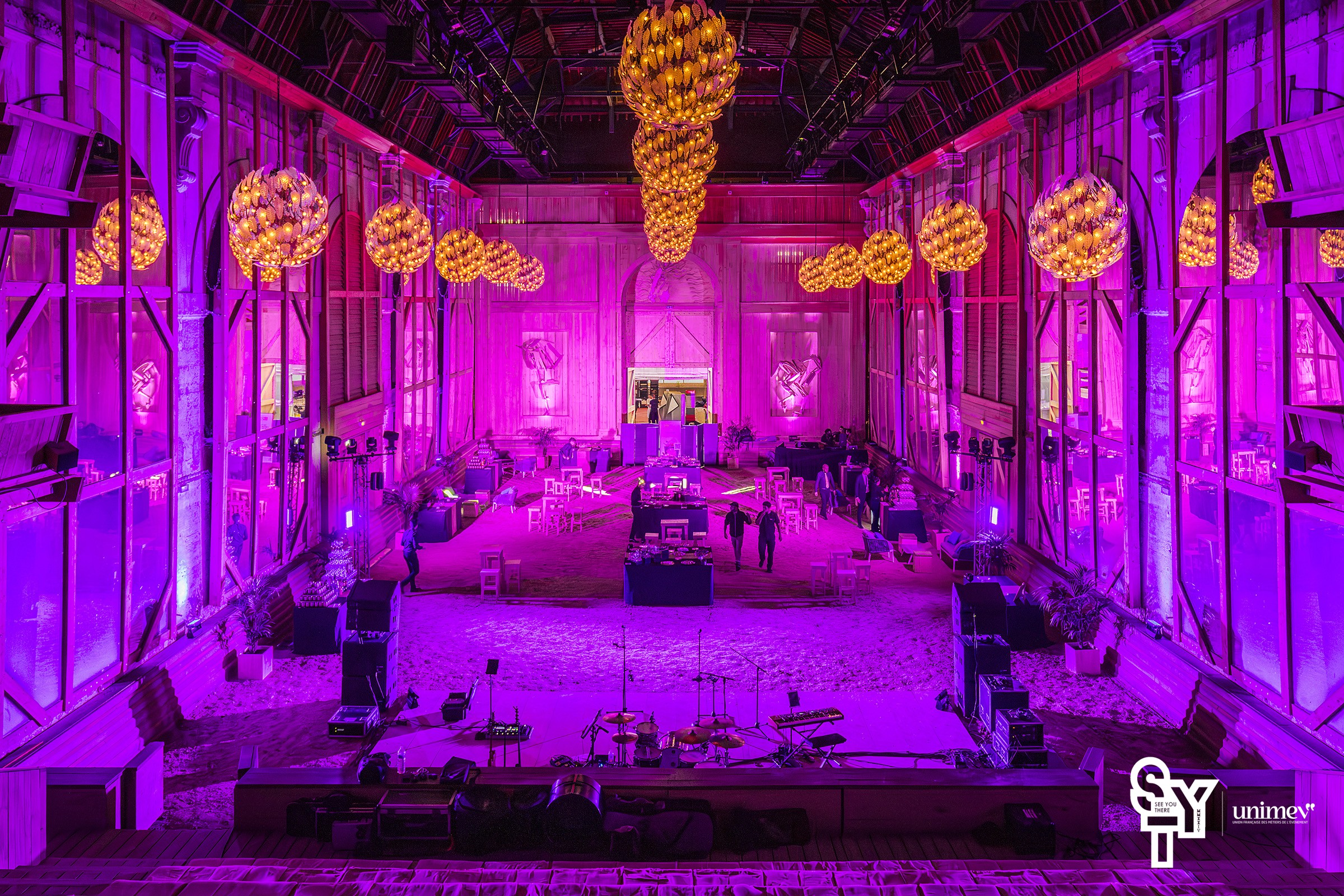 Manège de l'Académie Équestre de Versailles - format cocktail prestigieux