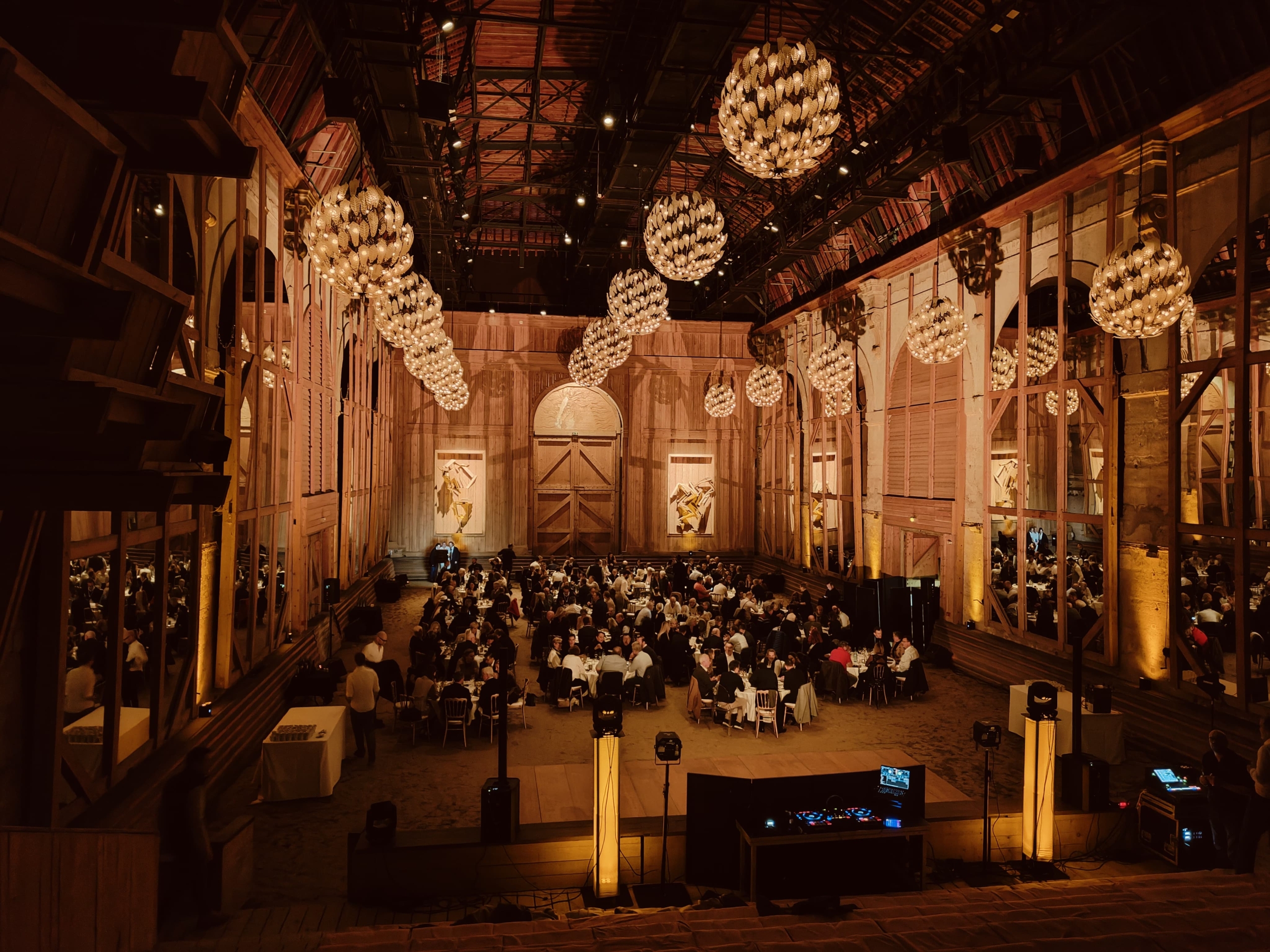 reception entreprise grand standing versailles