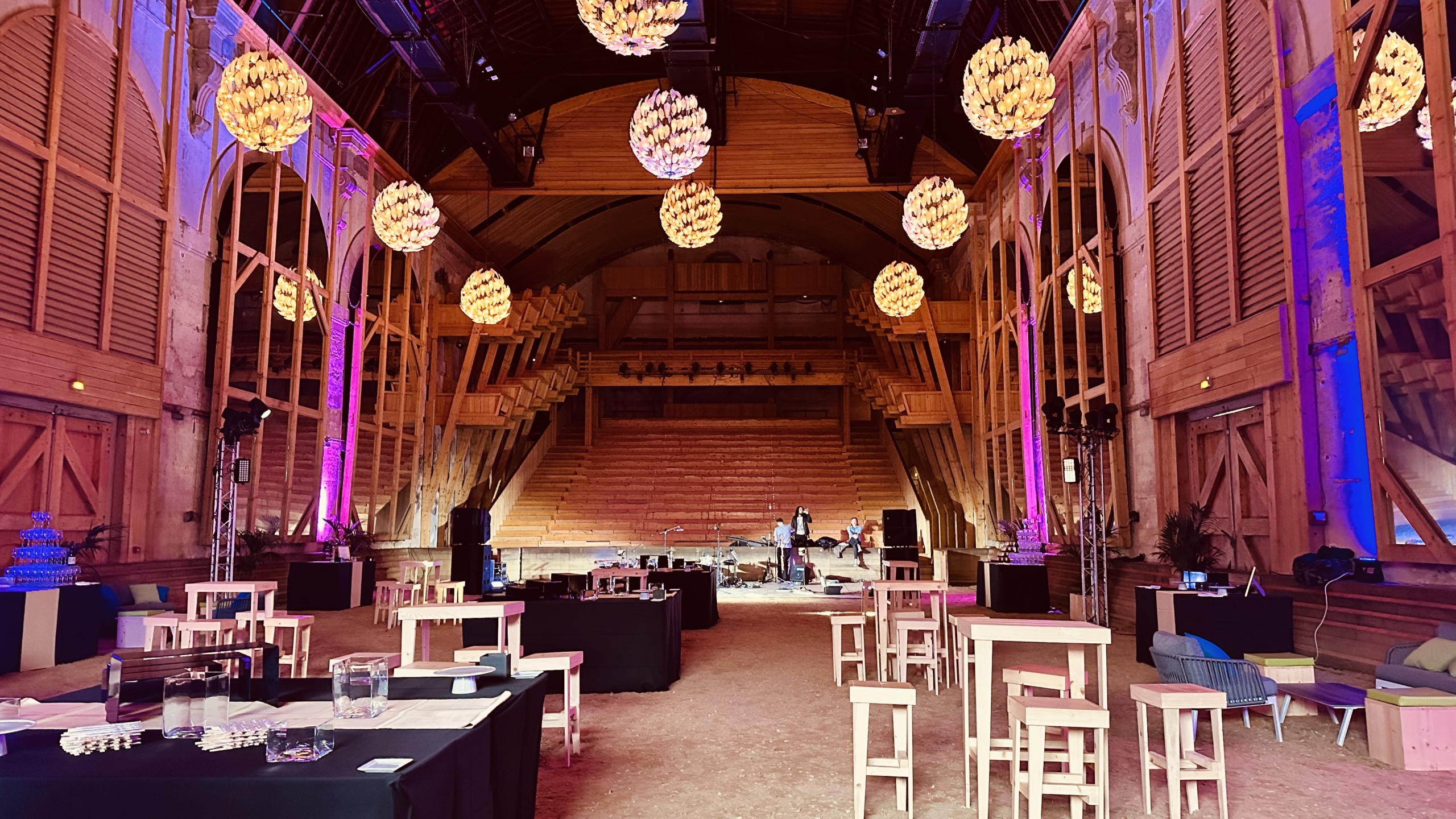 Manège de l'Académie Équestre de Versailles - Format séminaire et conférence