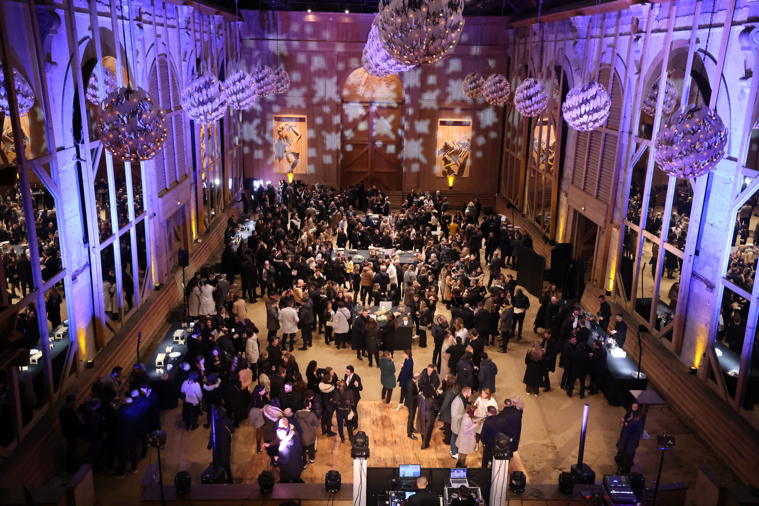 Manège de l'Académie Équestre de Versailles - Format cocktail après le spectacle équestre
