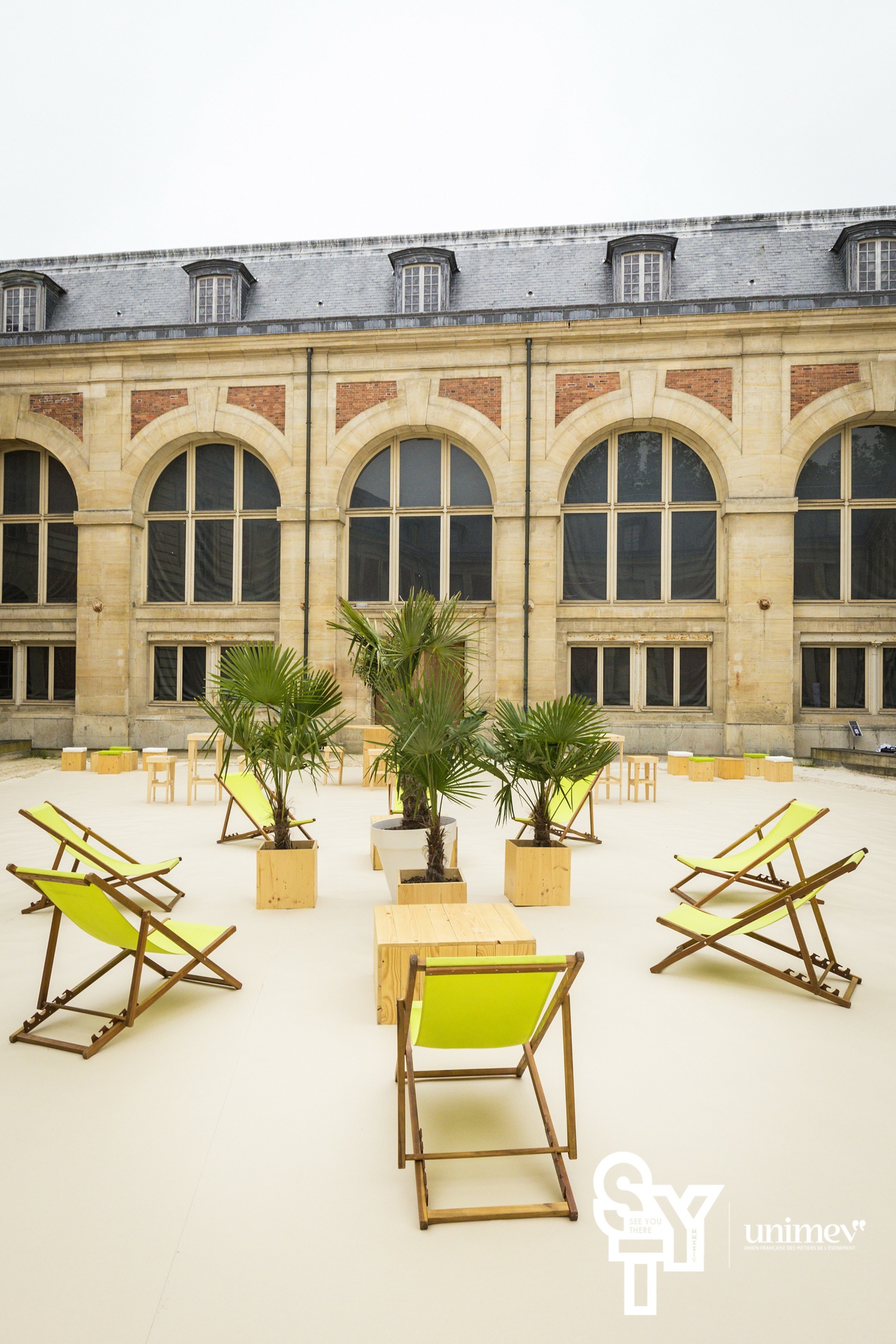 Carrière intérieure de l'Académie Équestre de Versailles - Format cocktail