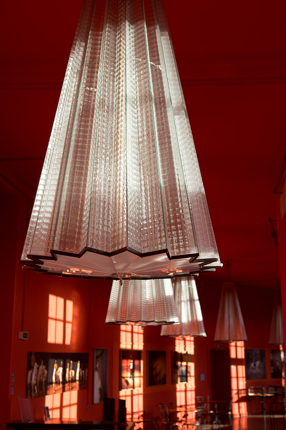 Manège de l'Académie Équestre de Versailles - détail des luminaires