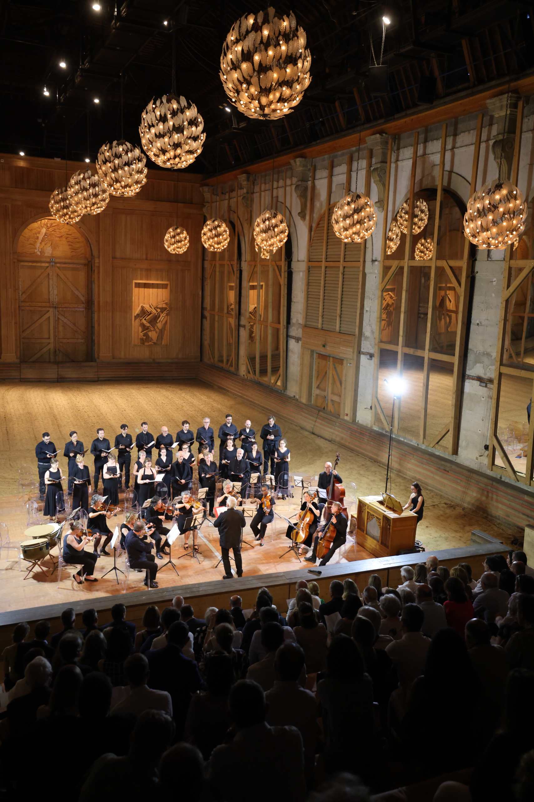 Manège de l'Académie Équestre de Versailles - Format spectacle/ concert orchestre