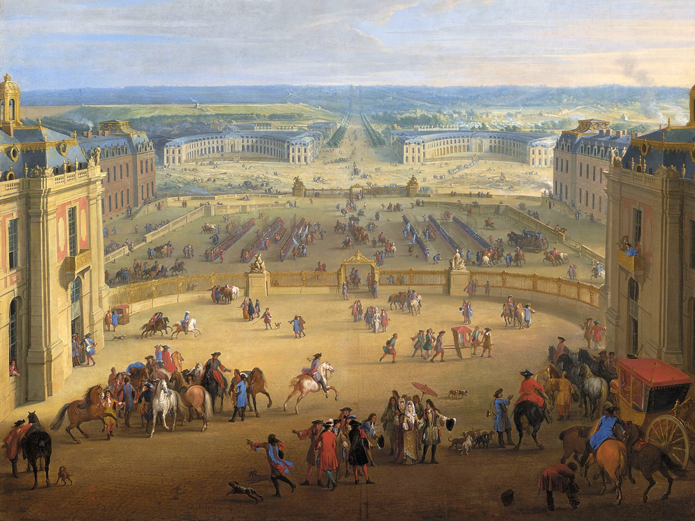 Écurie royale de Versailles - Création sous le règne de Louis XIV
